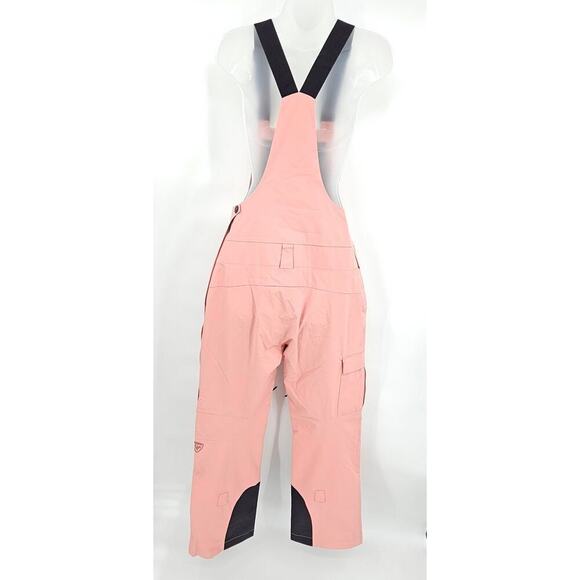 Rossignol Women's L Cooper Pink Relaxed Bib w/Matching Staci Pearly Jacket NWT - Picture 4 of 16